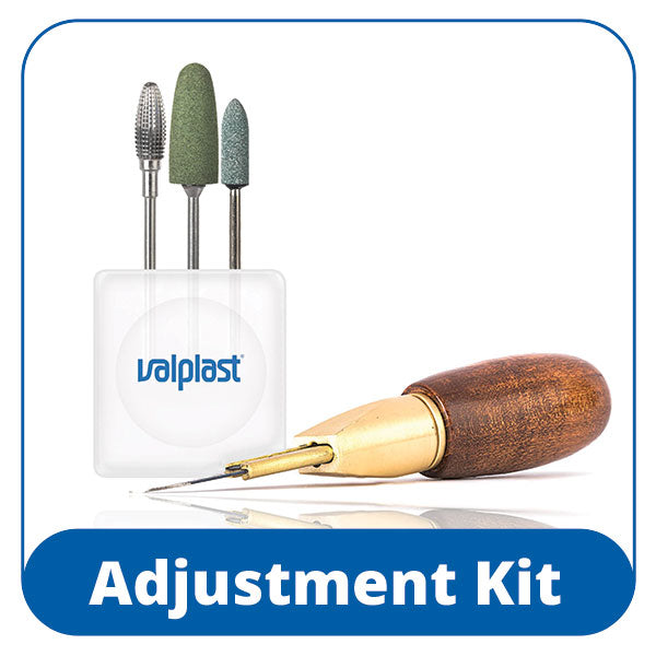 Val Clean Basic Kit Chairside Valplast Adjustment Kit – Val-Clean® Cleanser