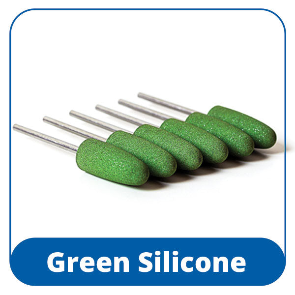 Green Silicone Polisher - 6-Pack